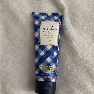 Bath & Body Works Gingham Blue Checkered Body Cream